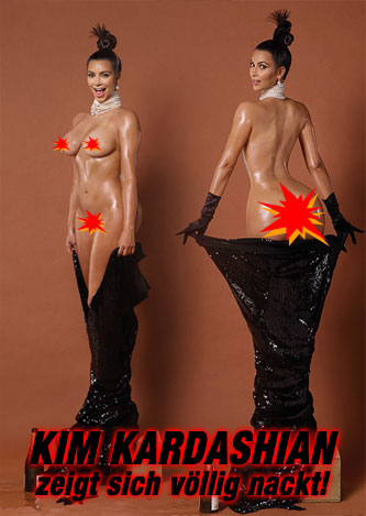 Kim Kardashian nackt und Jennifer Lawrence nackt